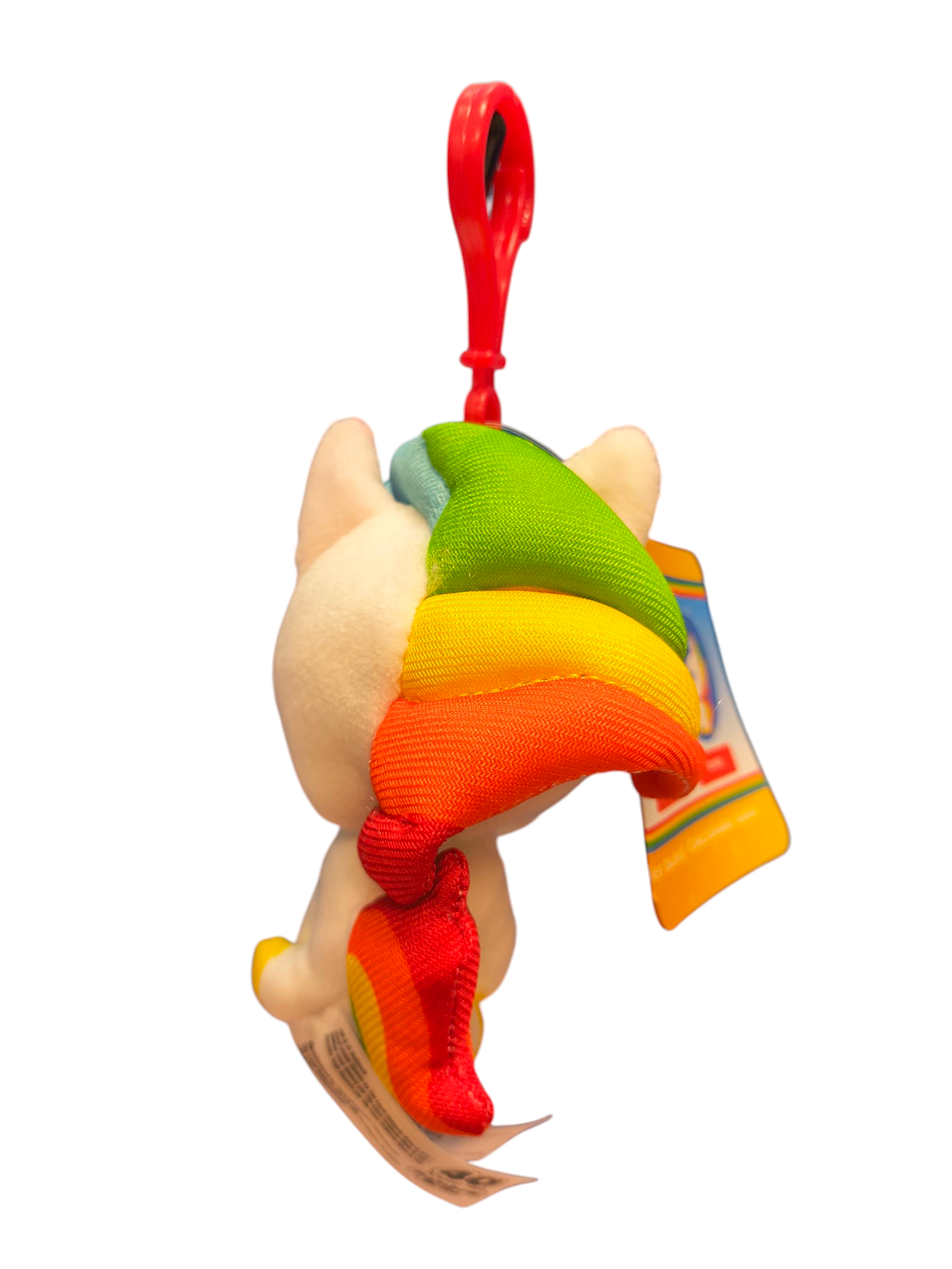 The Loyal Subjects Rainbow Brite - Starlite Unicorn 4" Plush Bag Clip image 2