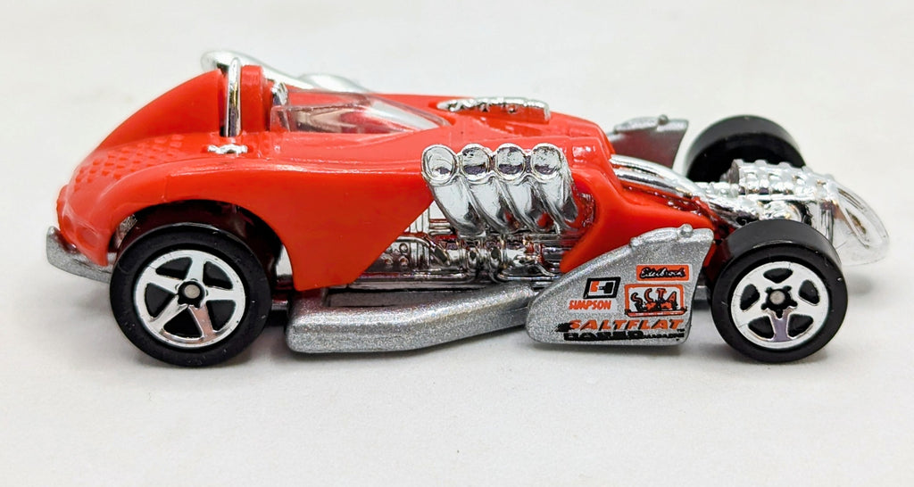 1996 Hot Wheels Red Salt Flat Racer Diecast Car - Loose image 2