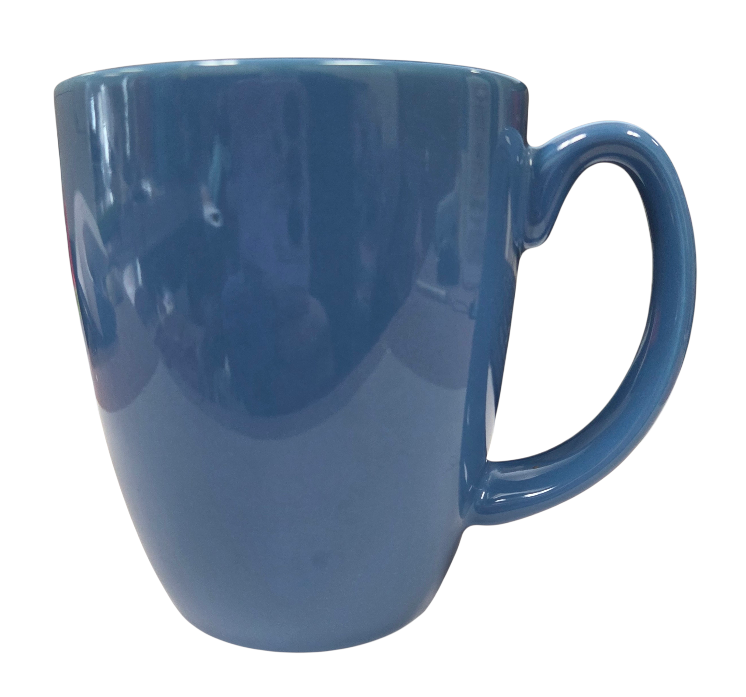 Corelle Coordinates Stoneware Mug Coffee Tea Cup Medium Blue Thailand 12oz Cafe image 2