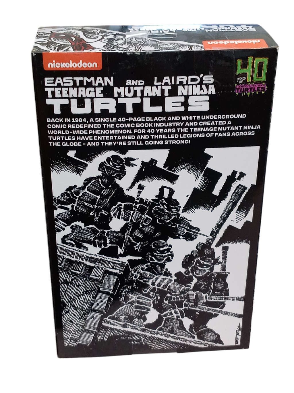 Playmates TMNT 40th Anniversary Comic Book Series Leonardo Action Figure image 2