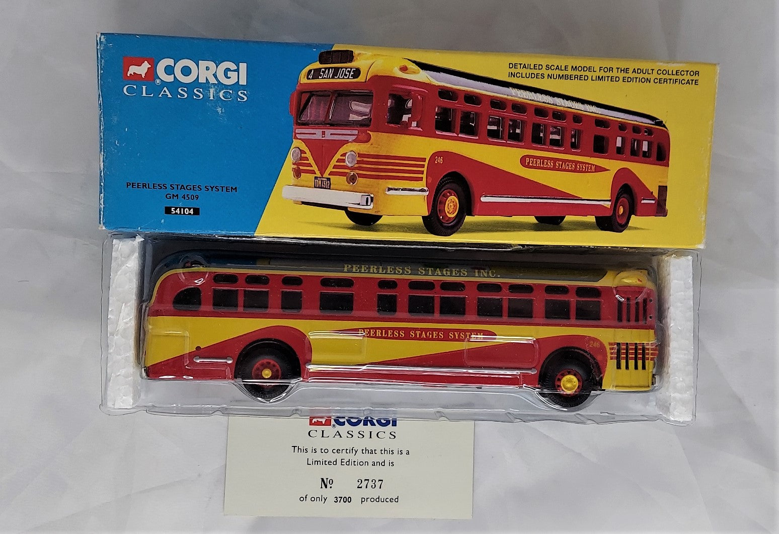 1997 Corgi Classics Peerless Stages System GM 4509 #54104