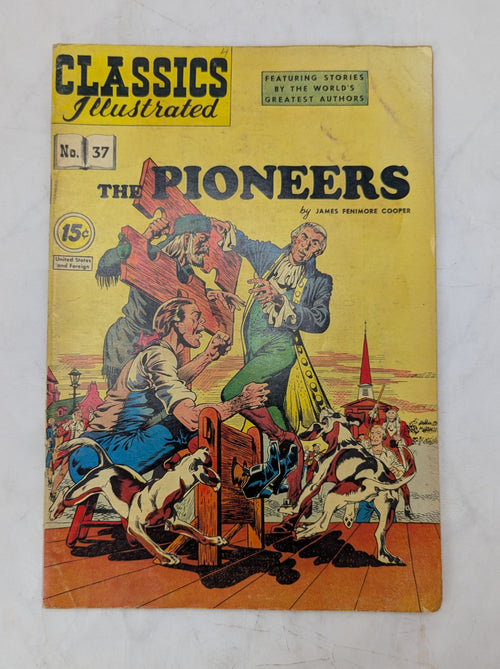 1947 Classics Illustrated Comics The Pioneers #37 By James Cooper