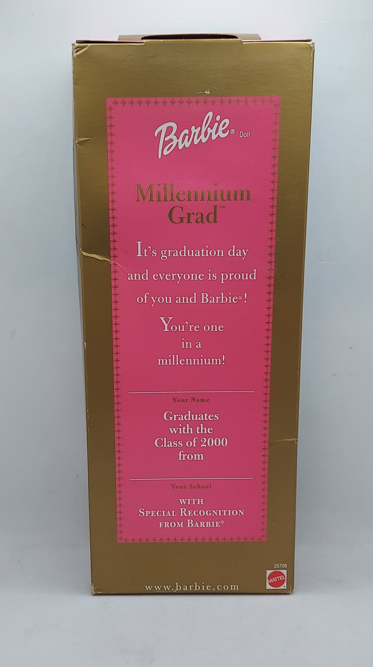 2000 Mattel Barbie Special Edition Millennium Grad Doll 25708 - Black Gown image 2