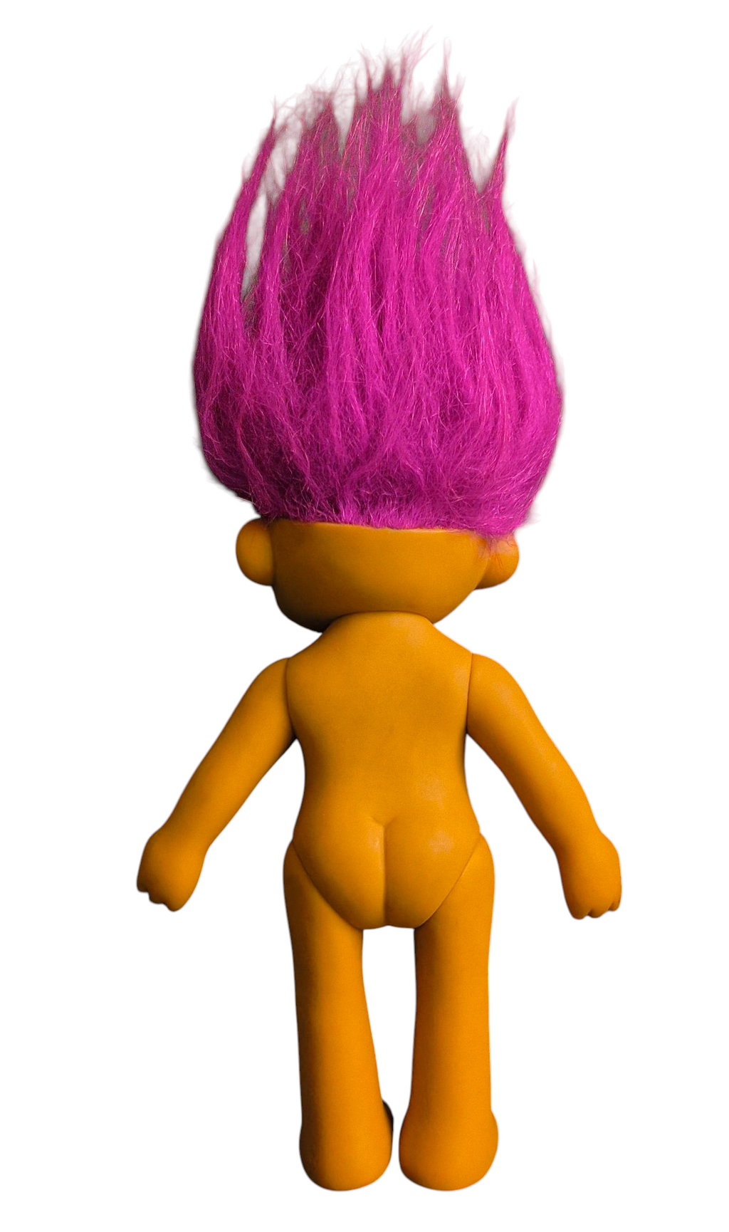 Vintage Russ Tracey Troll Articulated Pink Hair 7" Doll image 2