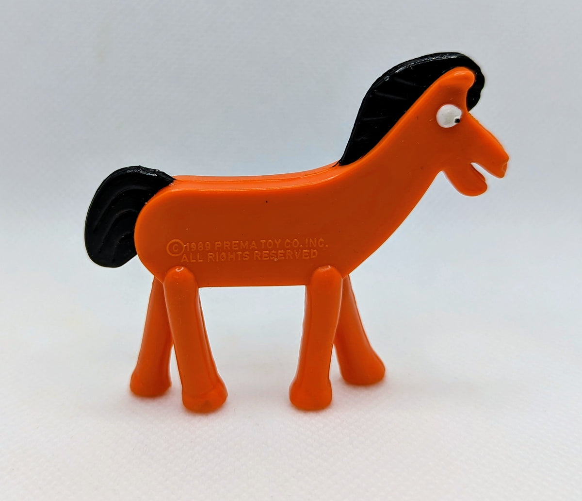 1989 Playskool Prema Toy Gumby Pokey Figure Horse 2.5” Jesco image 2