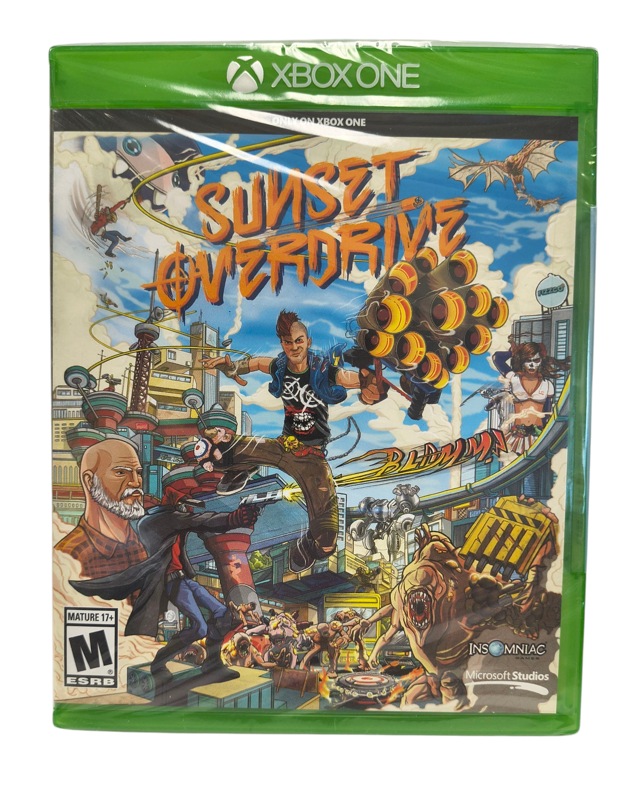 2014 Microsoft Xbox One Sunset Overdrive Shooter Game