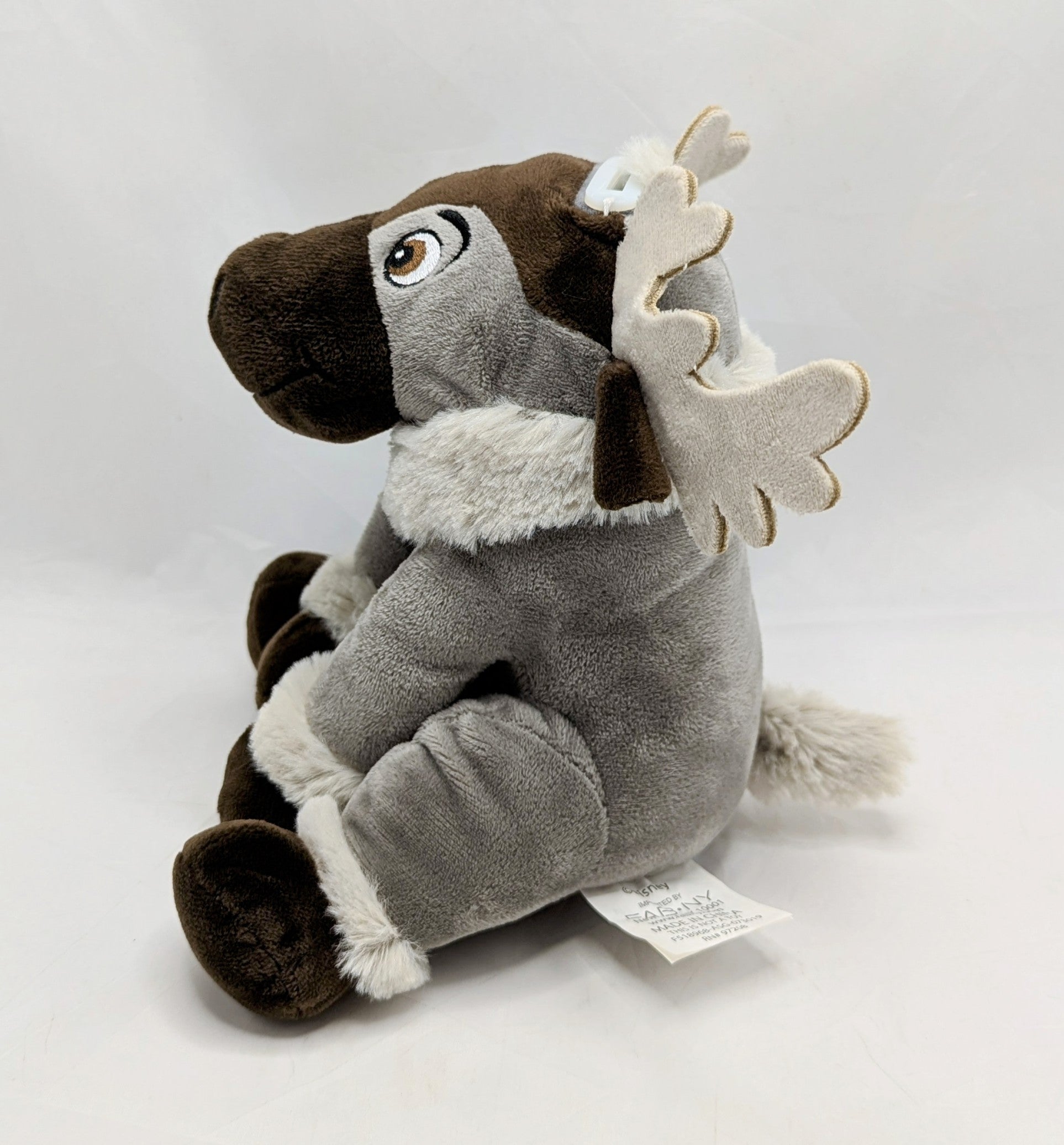 Disney Frozen Sven Reindeer Plush Coin Bank 8" image 4
