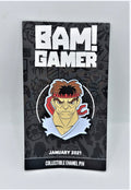 Exclusive Bam Gamer Street Fighter - Ryu Enamel Pin