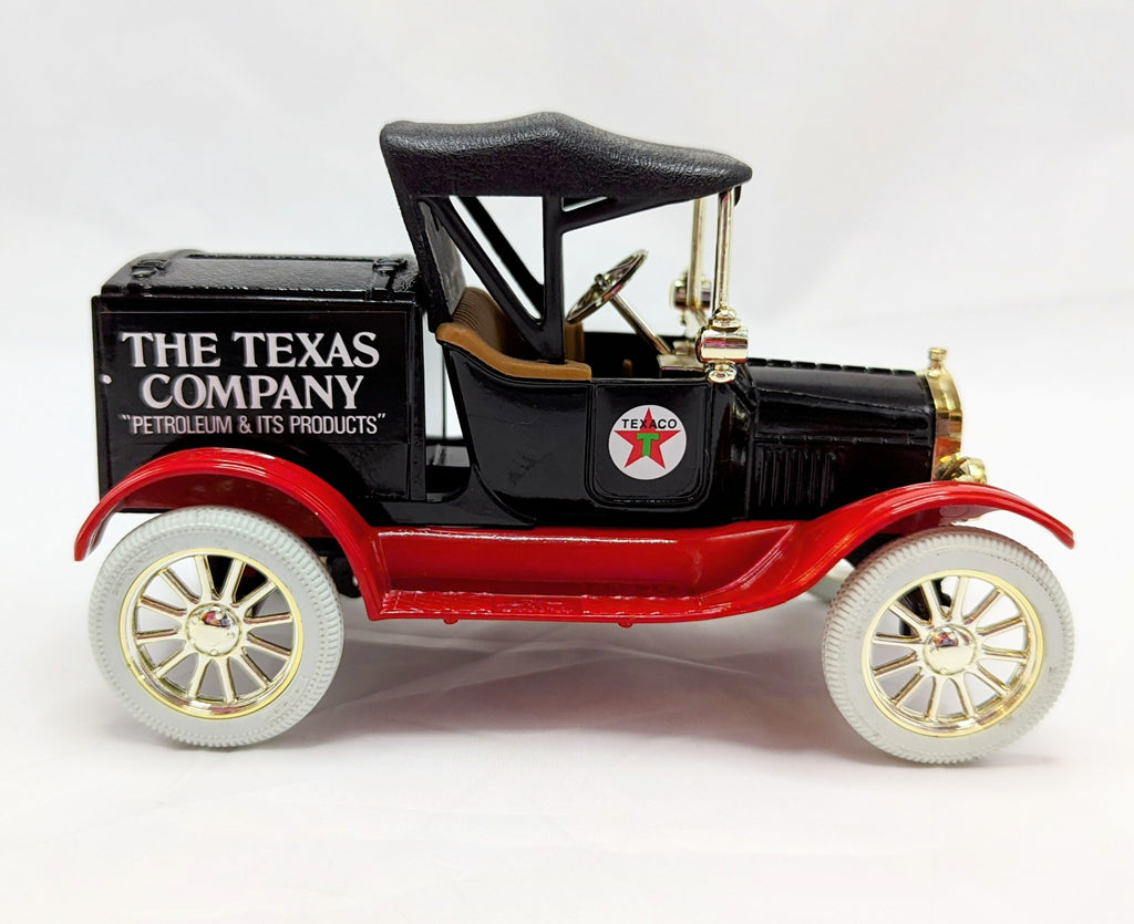 Vintage ERTL 1918 Ford Model T Runabout The Texas Company Texaco Diecast Bank image 4