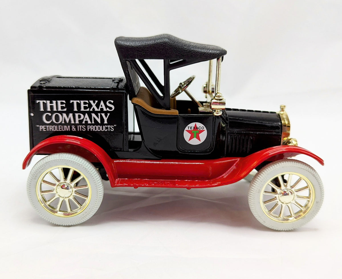 Vintage ERTL 1918 Ford Model T Runabout The Texas Company Texaco Diecast Bank image 4