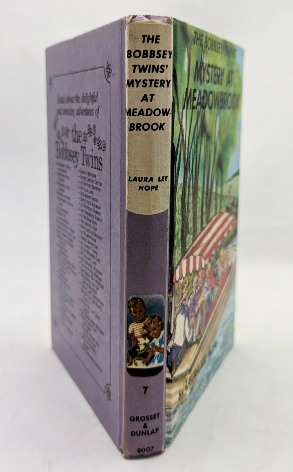 1963 The Bobbsey Twins' Mystery At Meadowbrook by Laura Lee Hope HC image 2