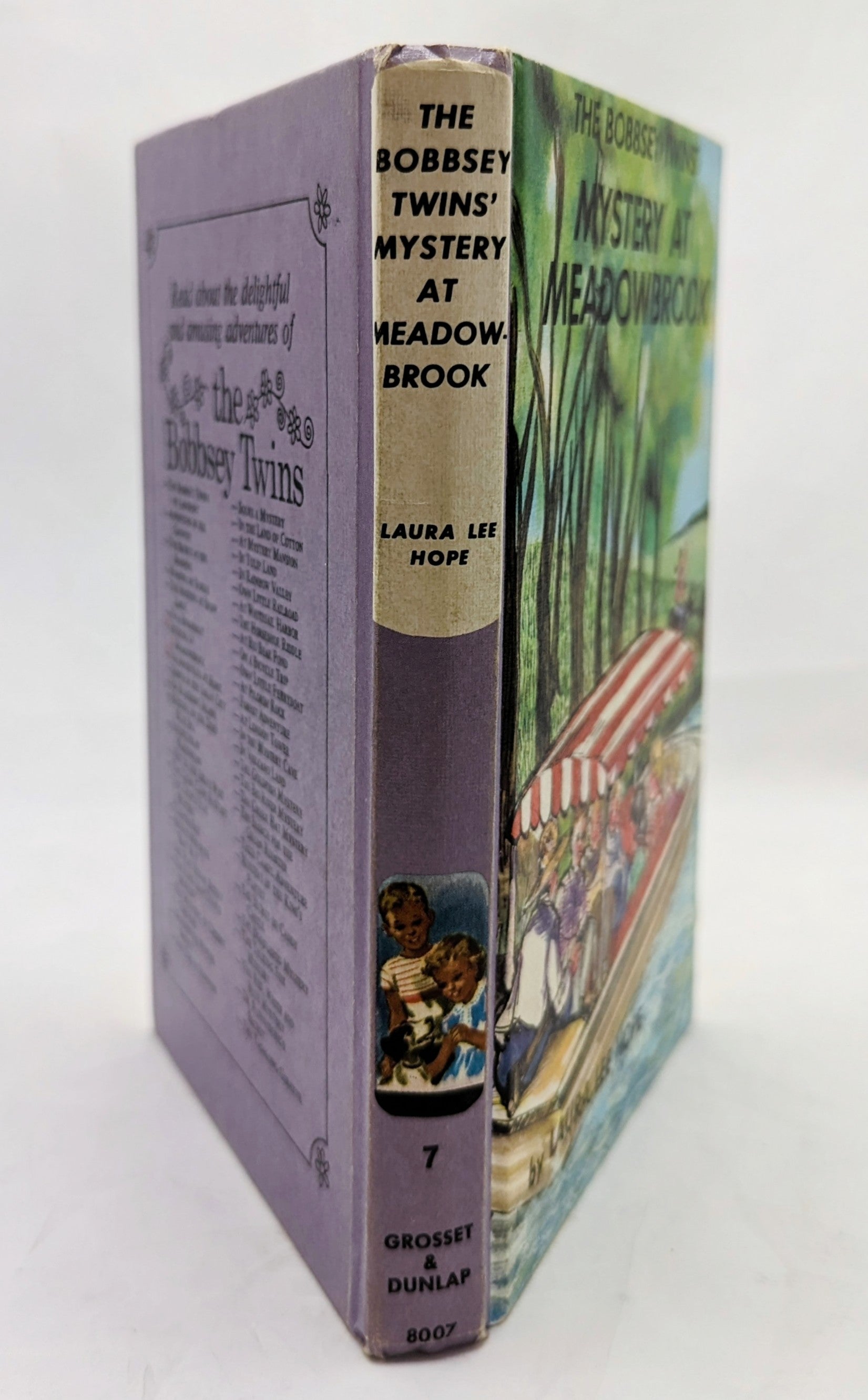 1963 The Bobbsey Twins' Mystery At Meadowbrook by Laura Lee Hope HC image 2