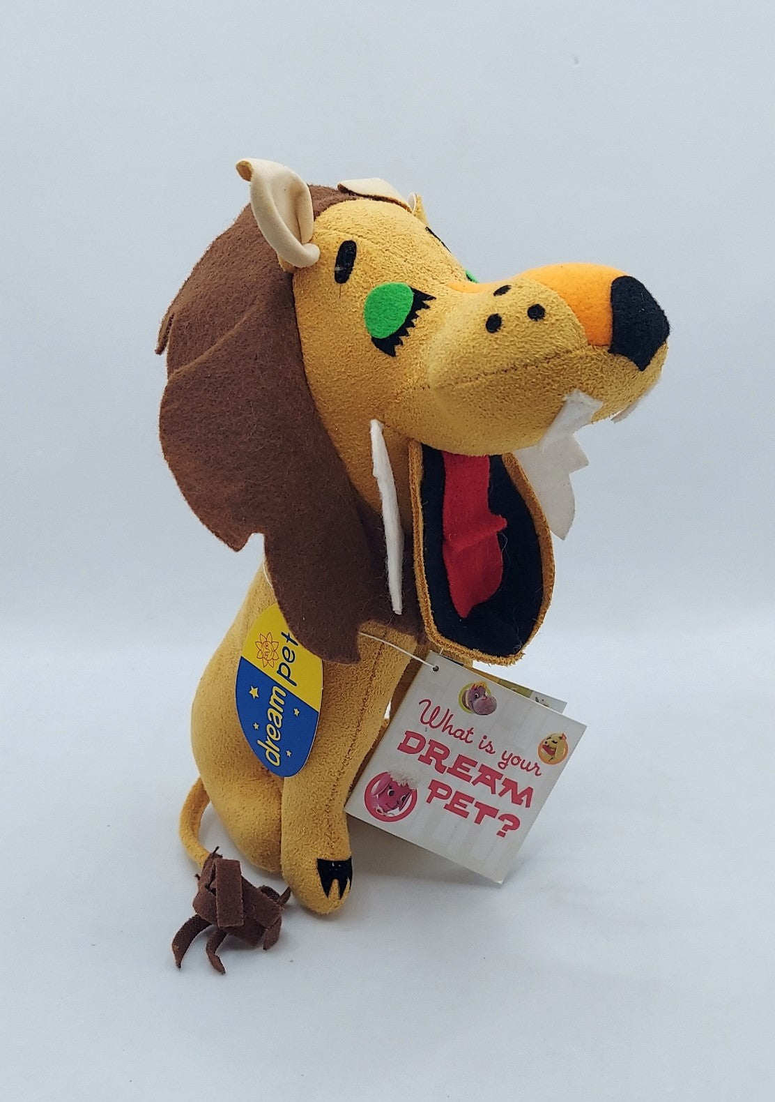 Dream Pets by R Dakin 6" Ludicrous Lion #9 With Tags