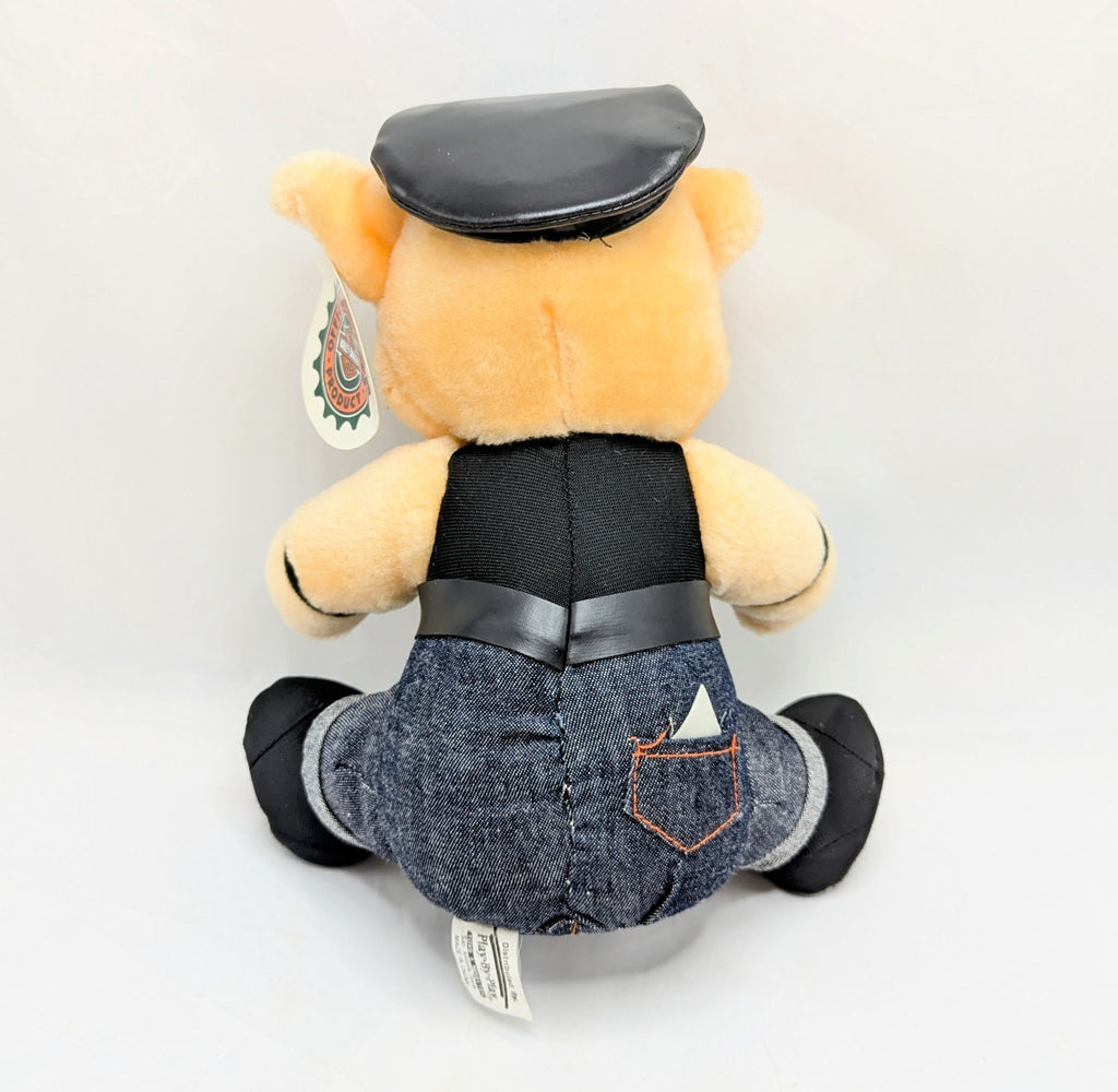 1998 Play By Play Harley Davidson Biker Pig Hog Stuffed Animal 10" image 2
