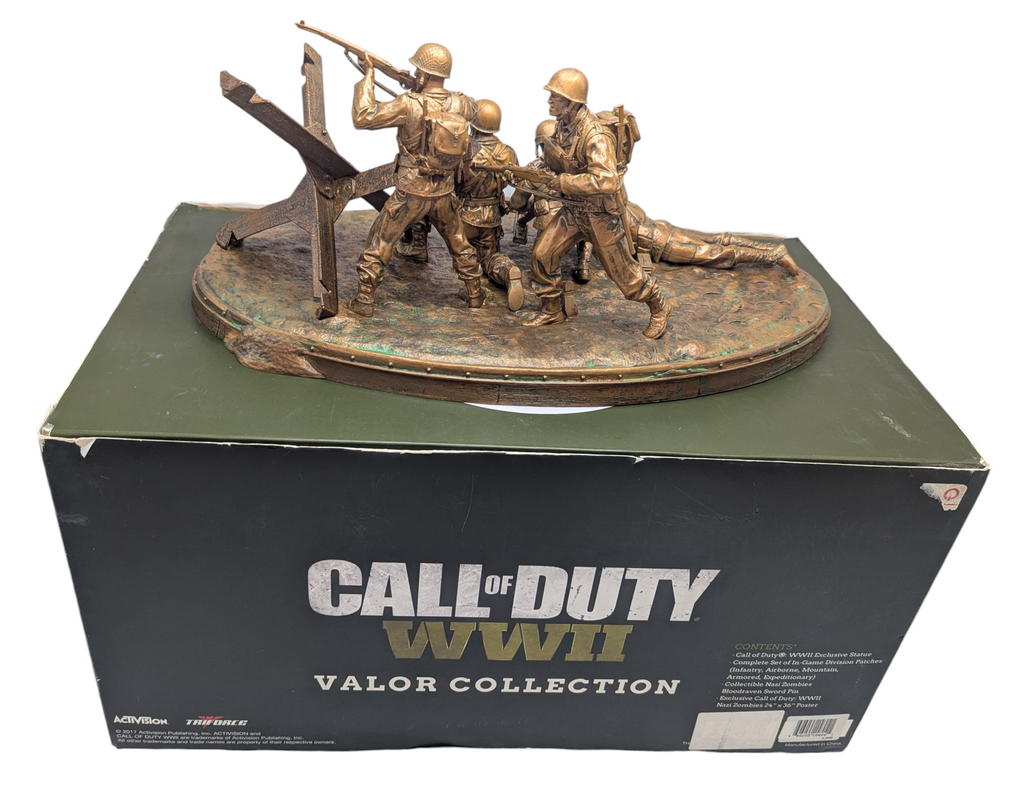 2017 Triforce Call Of Duty WWII Valor Collection Statue Only 14.5 x 8 x 6 image 2