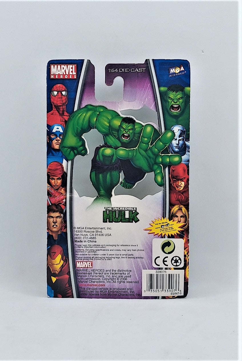 2006 Marvel Heroes Die-Cast The Incredible Hulk H77 1:64 image 2