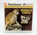 1978 GAF View-Master Monkeys 21 Stereo Pictures 3 Reel Pack