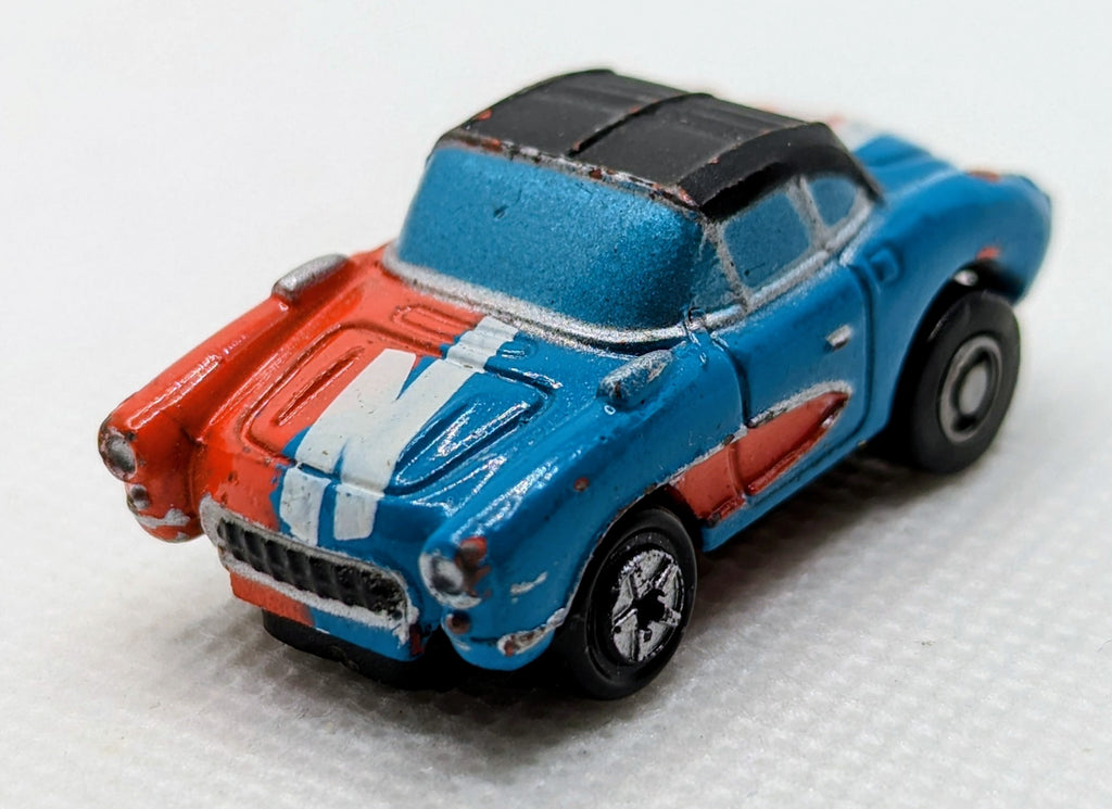 1990 Galoob Micro Machines Snap Pull Backs '57 Chevy Corvette