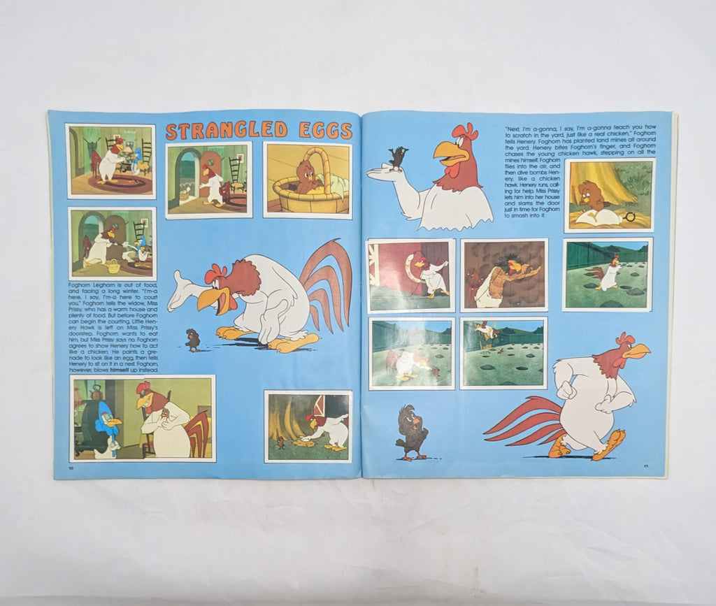 1990 Panini Warner Happy Birthday Bugs Looney Tunes Sticker Book 100% Complete image 8