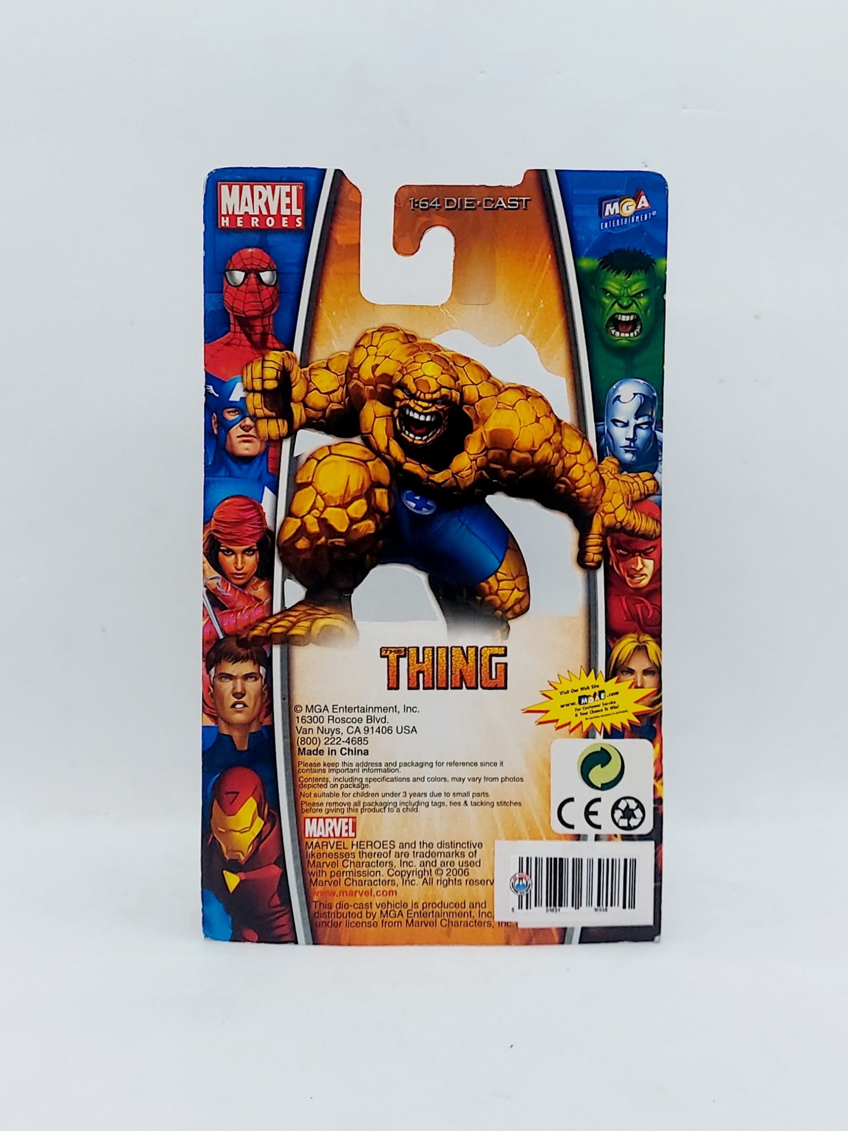 2006 MGA Marvel Heroes Thing T77 1:64 Die- Cast image 2