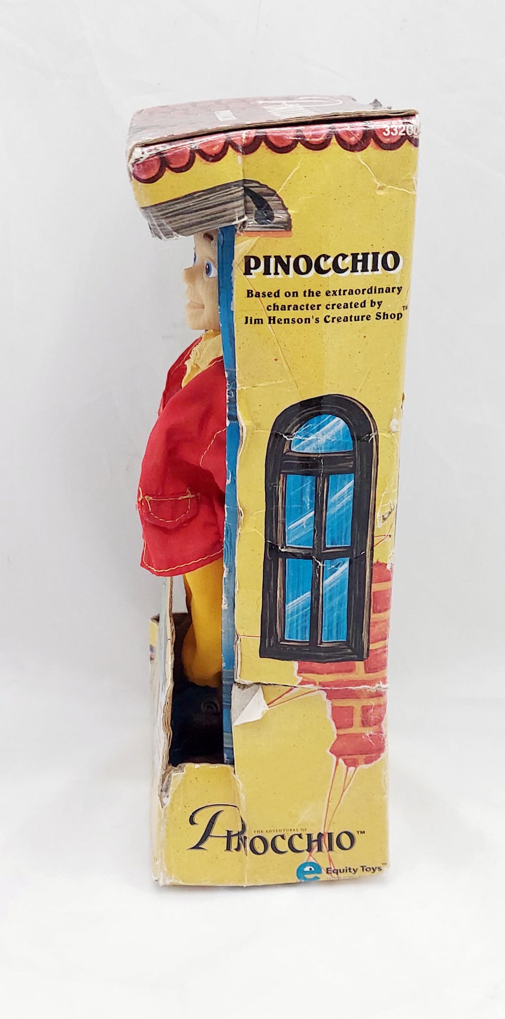 1996 Equity Toys Adventures of Pinocchio 8" Doll w/ Inflatable Sea Monster image 5