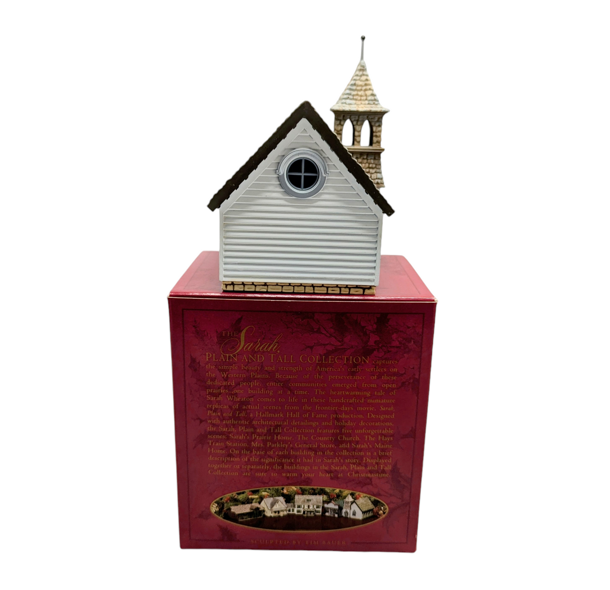 1994 Hallmark The Sarah Plain & Tall Collection The Country Church image 2
