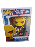 Funko Pop Justice League Etrigan The Demon 459 Black Light Chase Previews PX