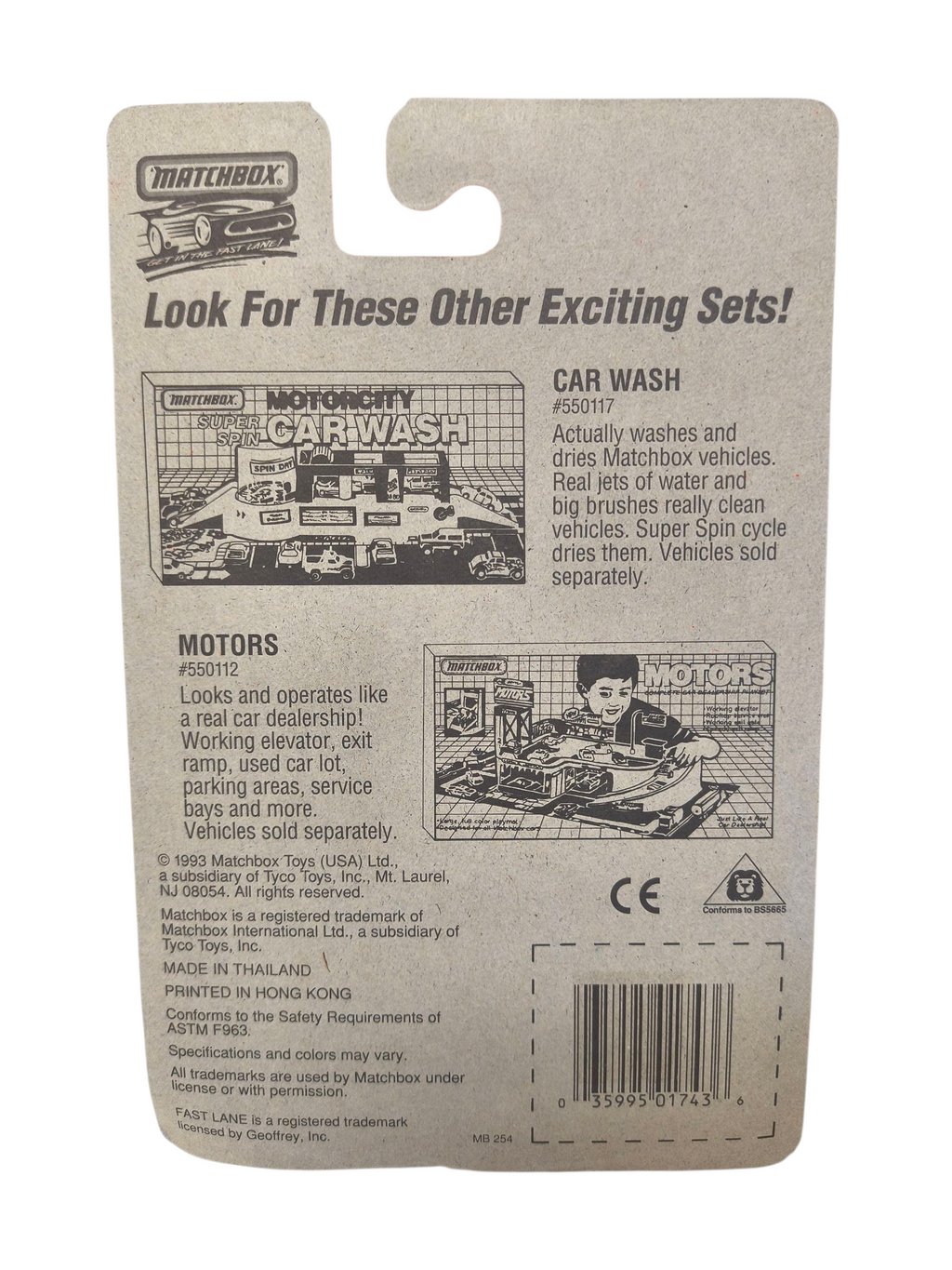 1993 Matchbox Super Fast Chevrolet Camaro Z28 #43 1/64 Scale image 2