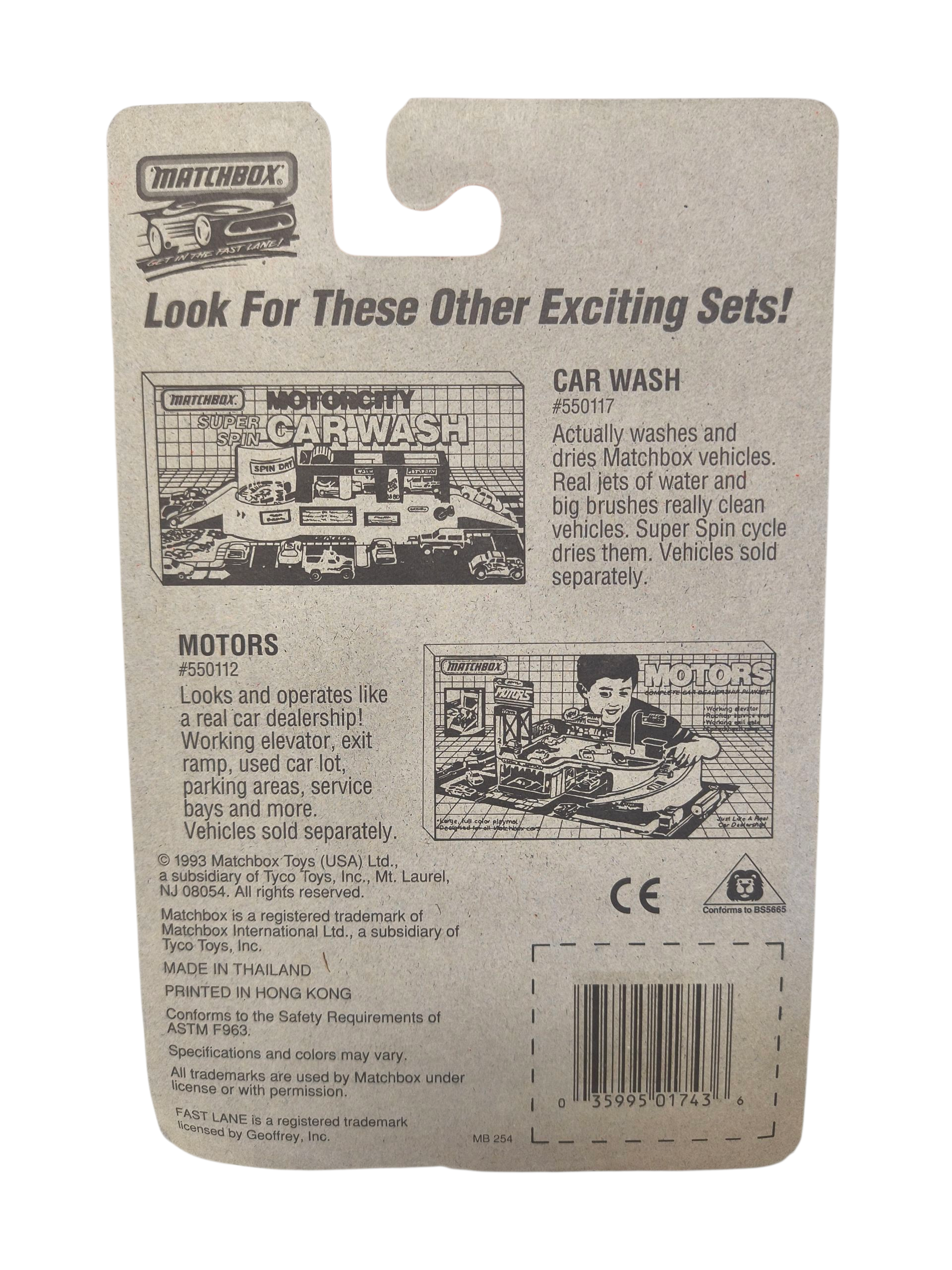 1993 Matchbox Super Fast Chevrolet Camaro Z28 #43 1/64 Scale image 2