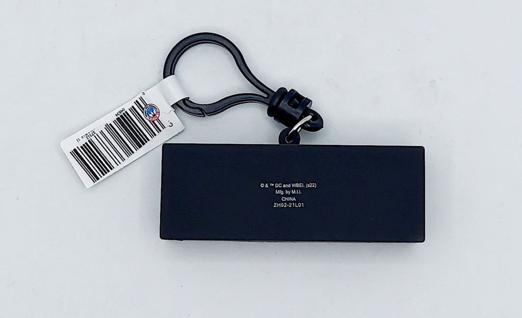 Monogram The Batman Figural Bag Clip Block Logo image 2