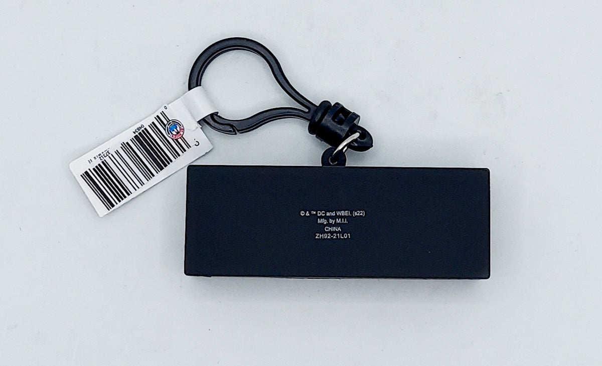 Monogram The Batman Figural Bag Clip Block Logo image 2