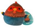 Jazwares Squishmallow - Reed w/ Tag Blue, Red, & Brown Rooster 5''