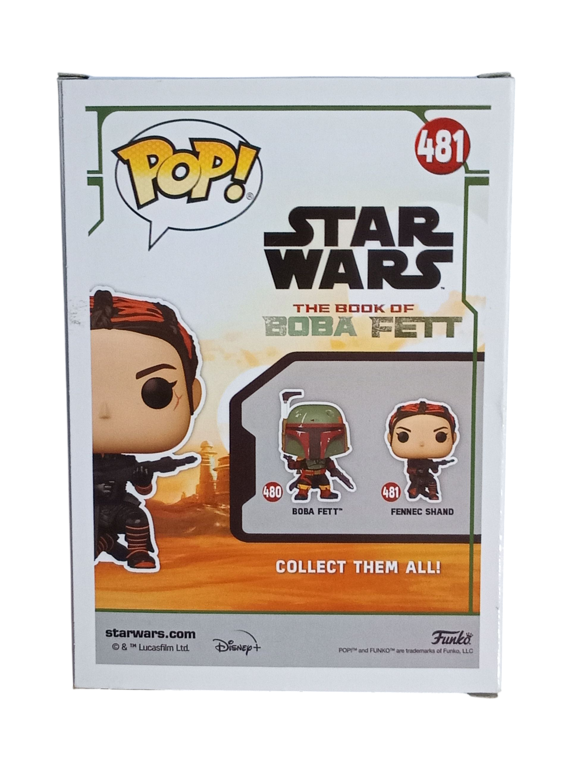 Funko Pop! Star Wars The Book Of Boba Fett Fennec Shand #481 Vinyl Figure image 2
