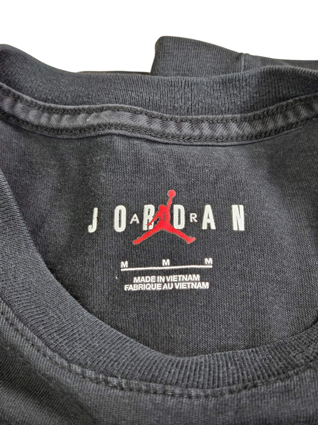 Nike Air Jordan Flight MVP Jumpman Retro Color Black T-Shirt Size Medium image 3