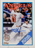 2023 Topps 35th Anniversary 1988 Auto Michael Stefanic Los Angeles Angels RC
