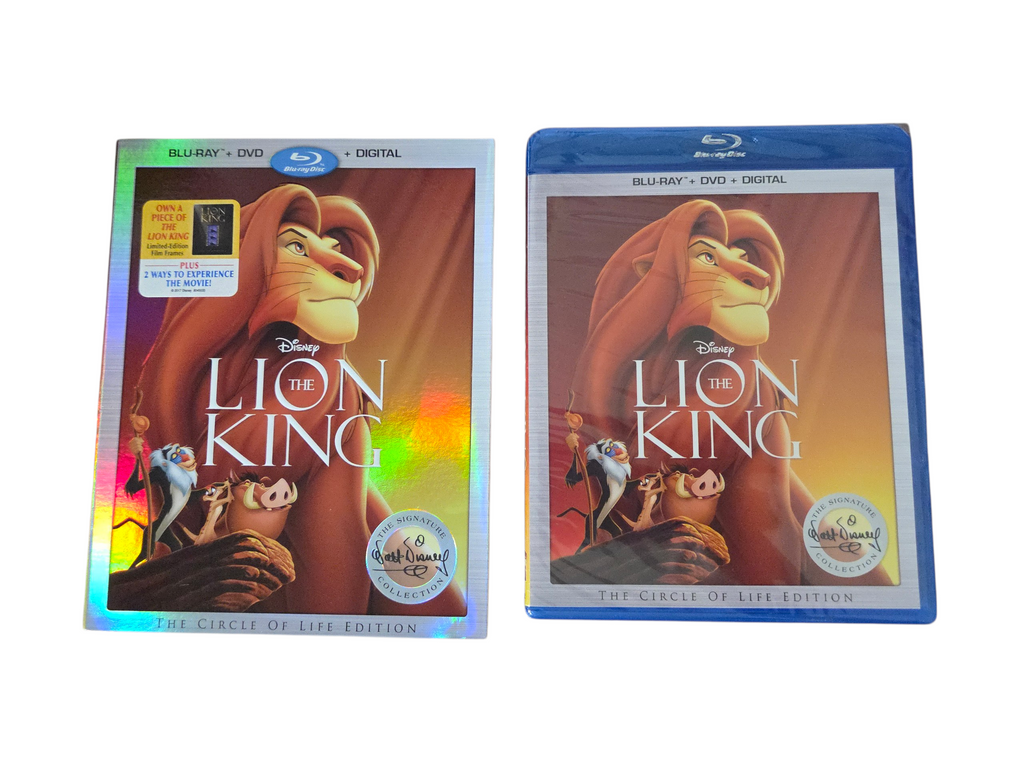 The Lion King Signature Collection Blu-Ray/DVD/Digital Circle of Life Edition