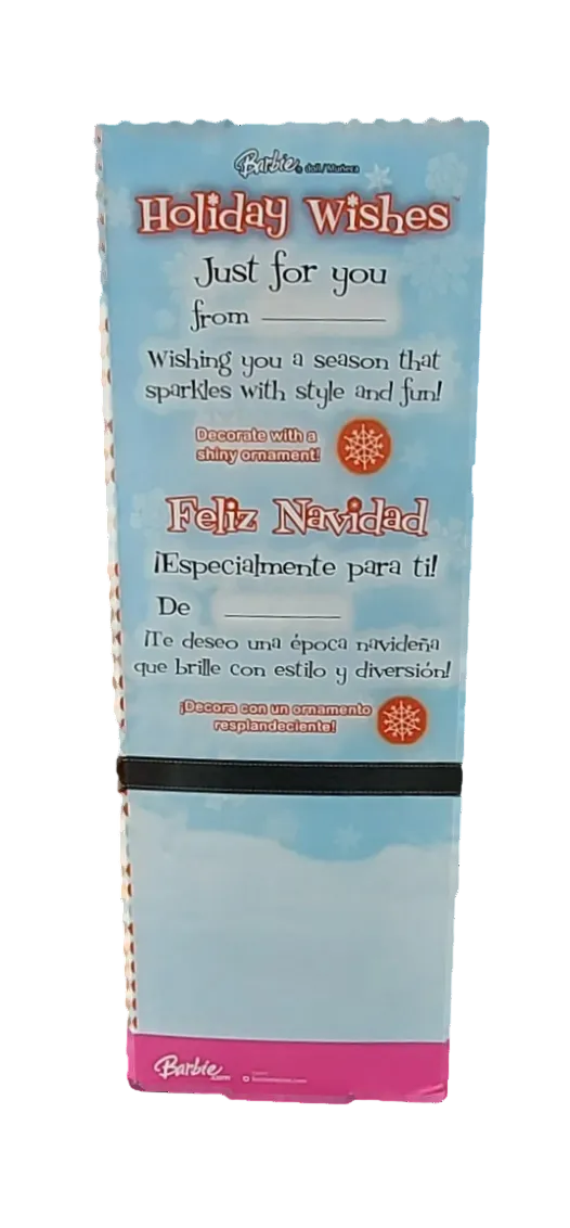 2007 Barbie Holiday Wishes with Ornament image 2