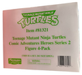 TMNT Teenage Mutant Ninja Turtles Series 2 Comic Adventures Heroes 4 Pack