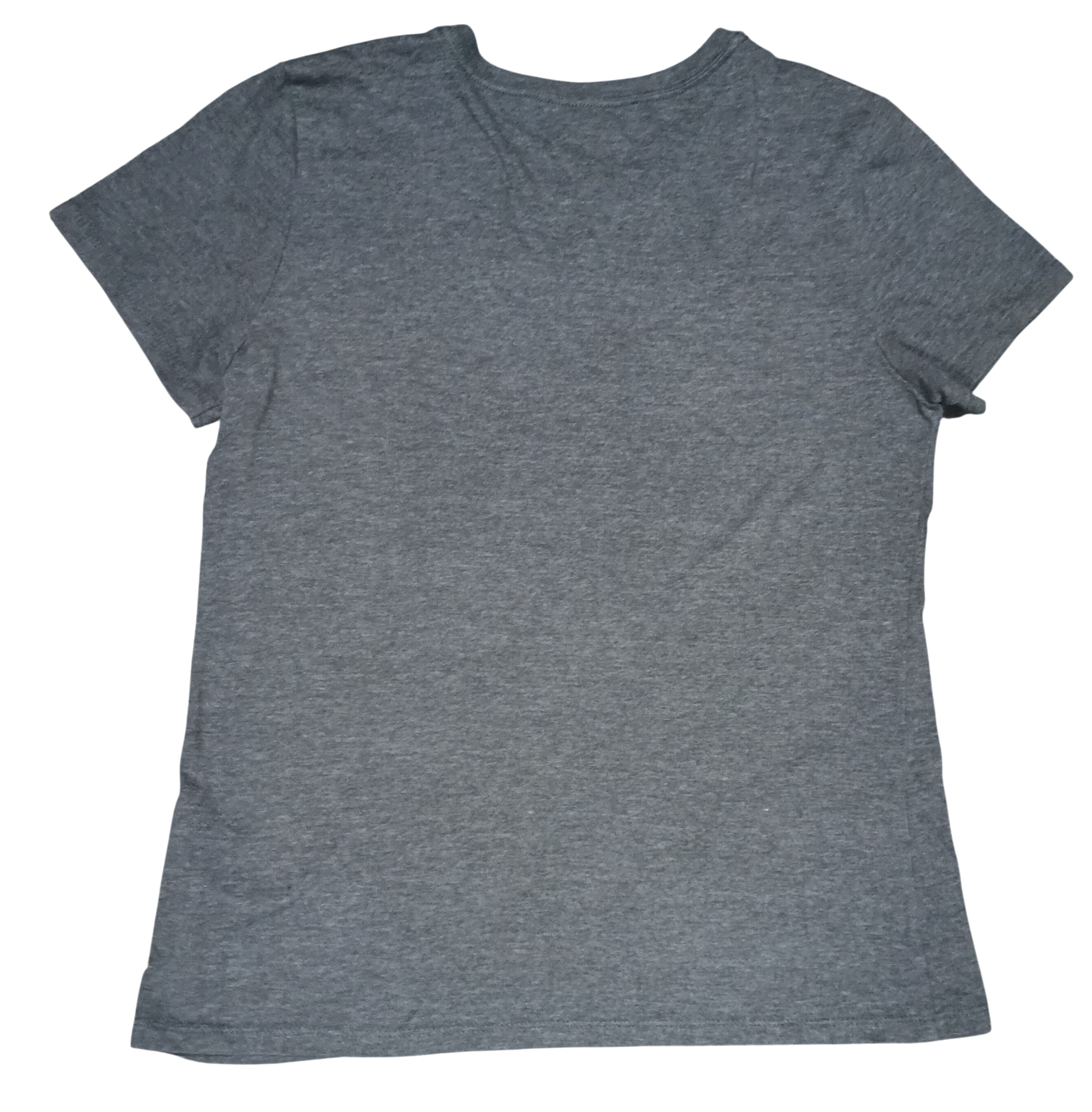 Nickelodeon Spongebob And Patrick Friendship Phrase Grey Girls Large T-Shirt image 2