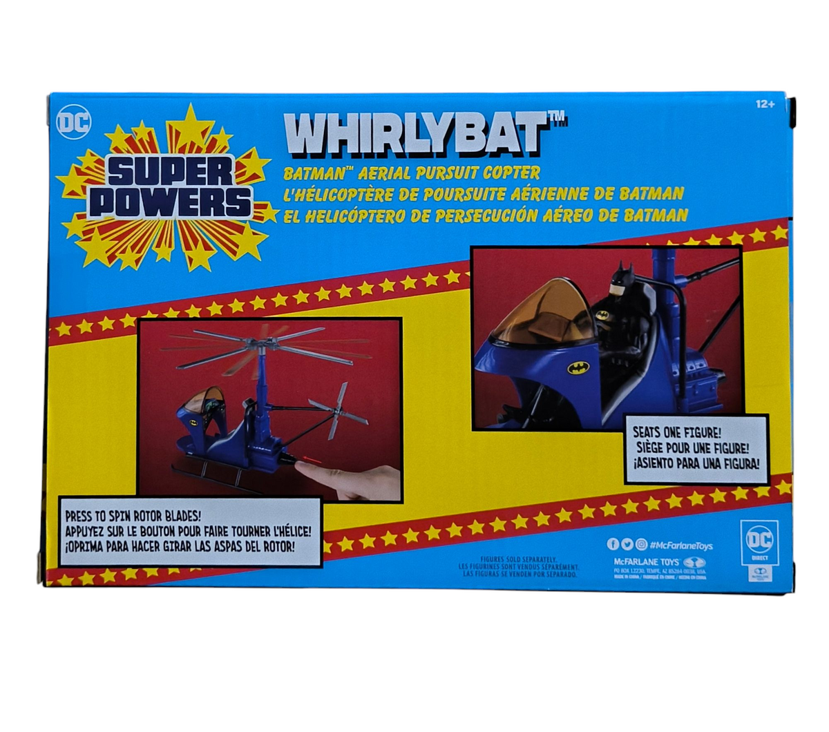 McFarlane Toys DC Super Powers Batman Whirlybat Helicopter image 2