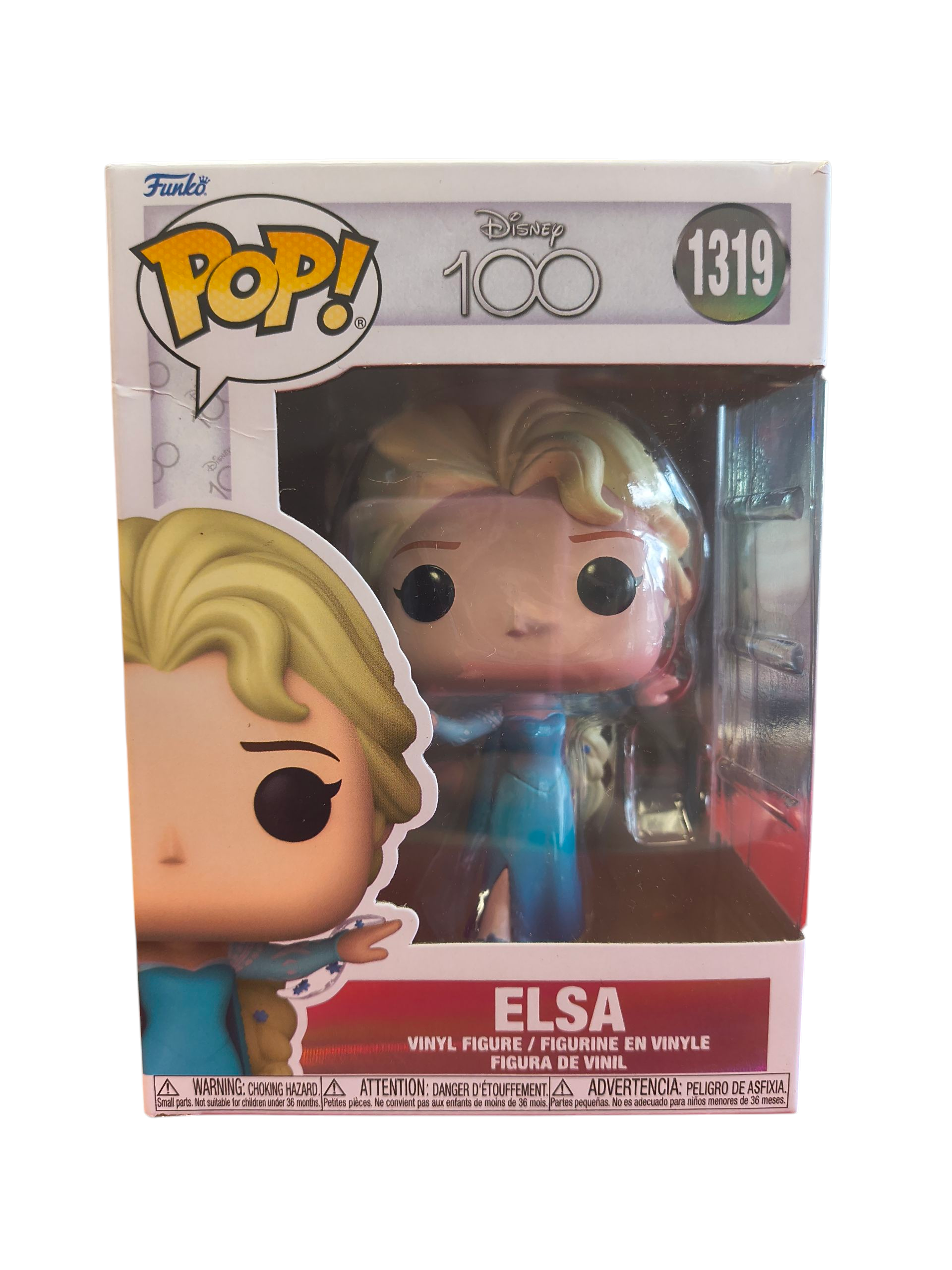Funko Pop! Disney 100 Frozen Elsa #1319 Vinyl Figure