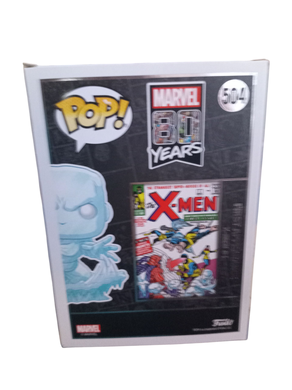 Funko POP! Marvel 80 Years X-Men Iceman #504 Vinyl Figure image 2