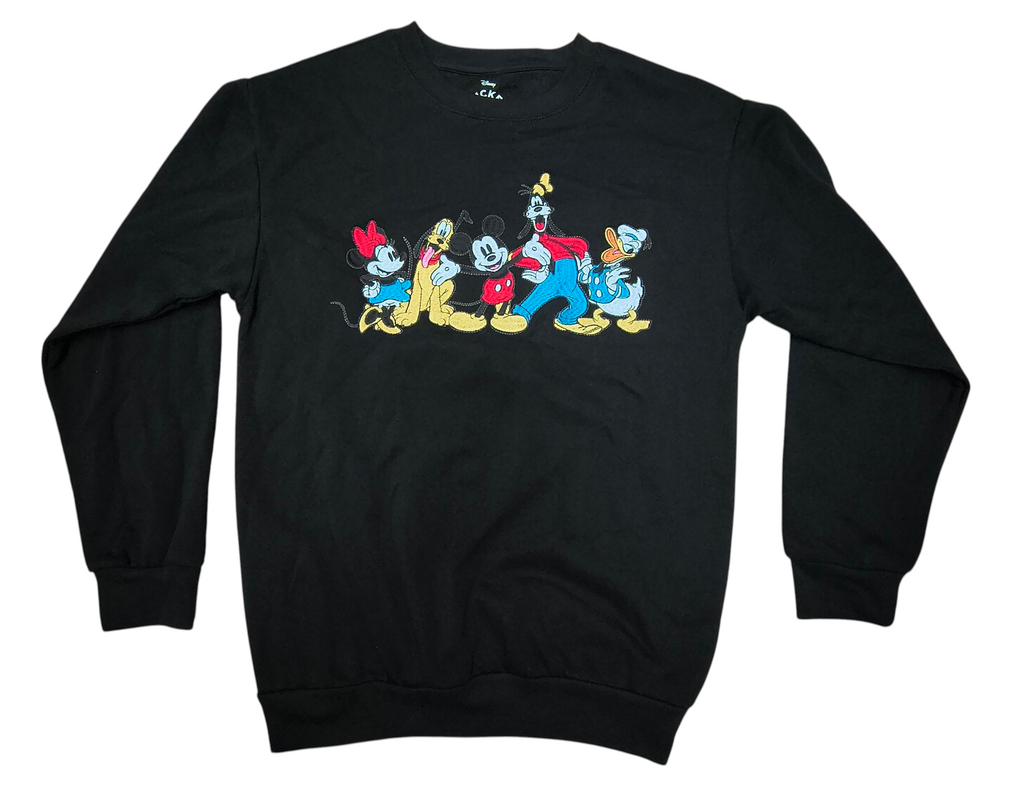 Freeze Disney Mickey & Friends Embroidered Pullover Sweatshirt Size XXS(00)