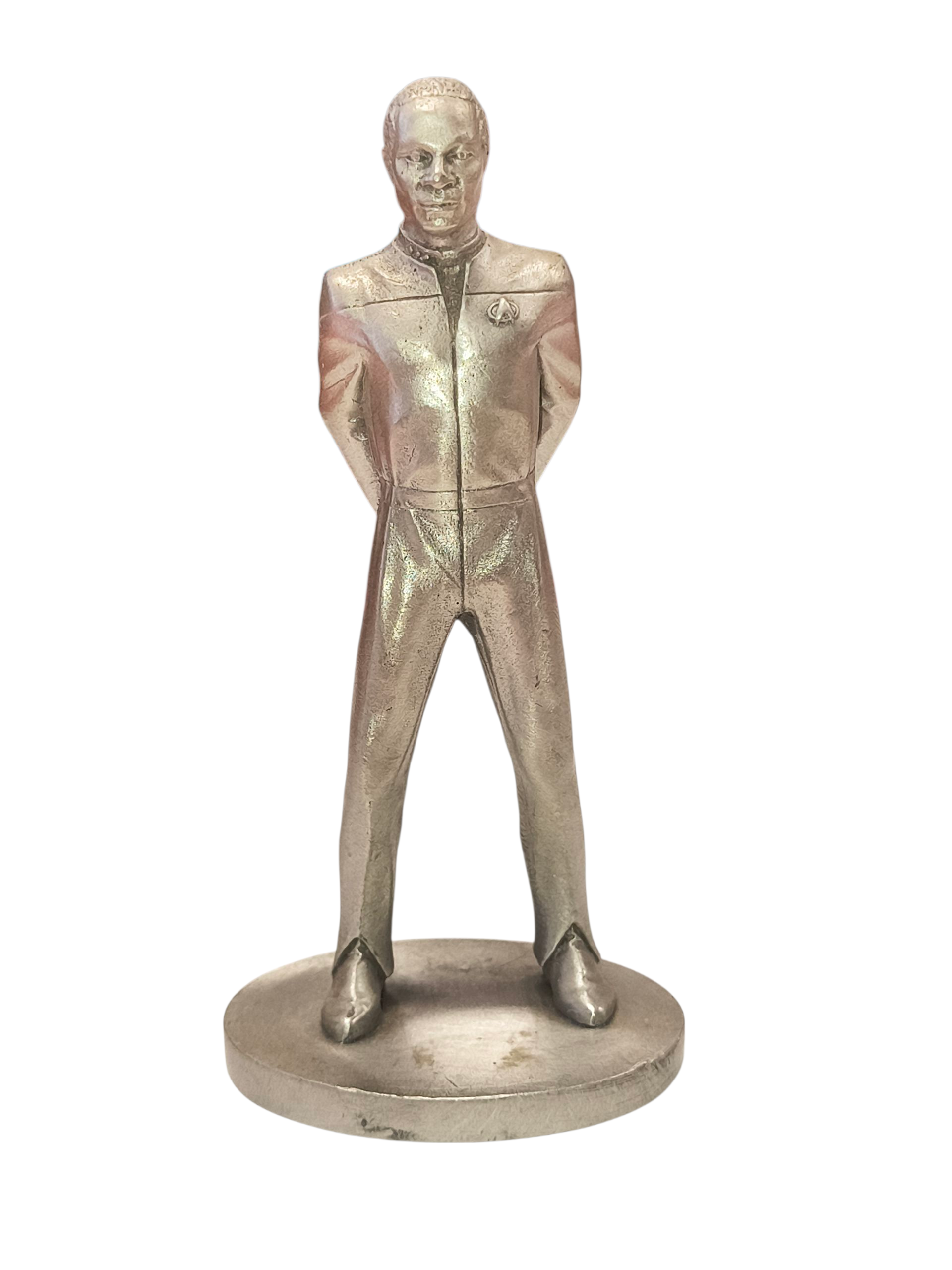 1993 Rawcliffe Fine Pewter Star Trek DS9 Captain Benjamin Sisko Figurine RF1776