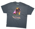 Michael Jackson One Cirque du Soleil Grey Short Sleeve Graphic T-Shirt Size XL