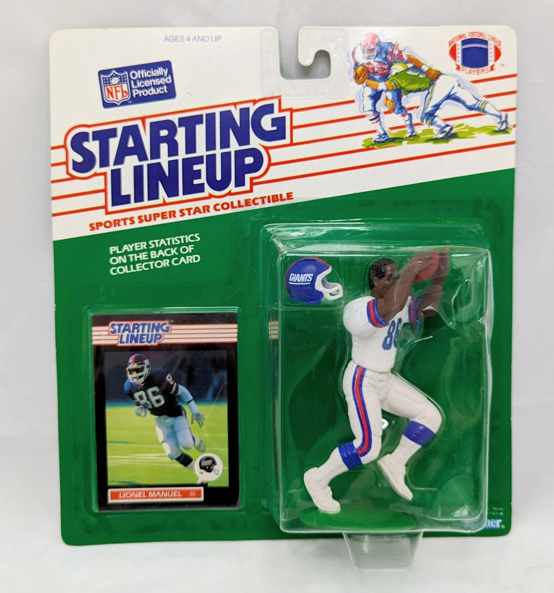 1989 Starting Lineup Lionel Manuel New York Giants Football Figure
