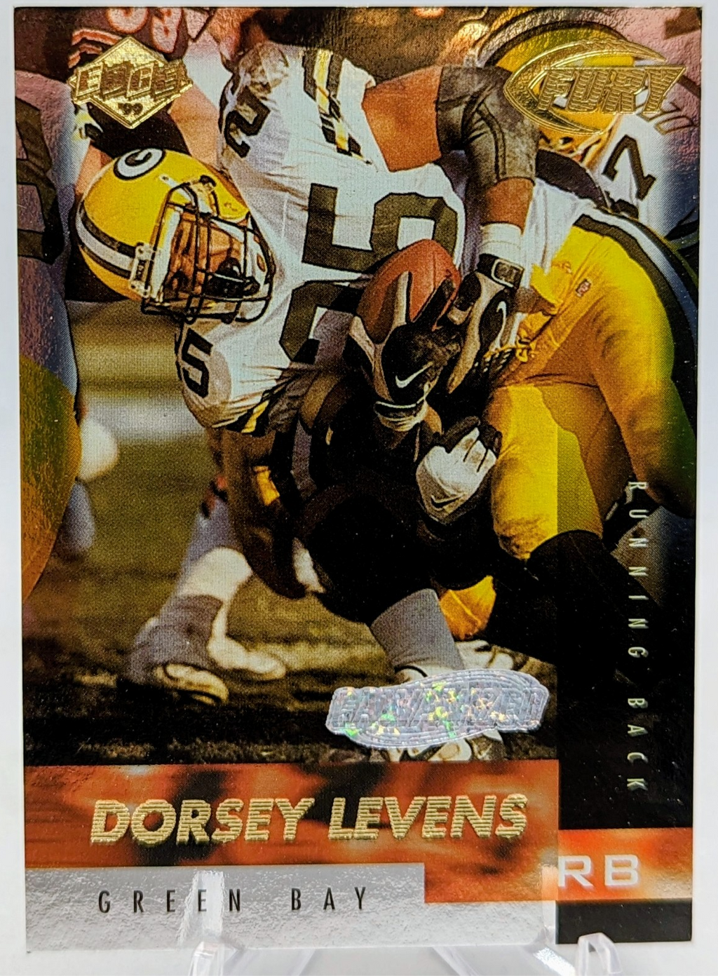 1999 Collector's Edge Fury Galvanized /500 Dorsey Levens Green Bay Packers #86