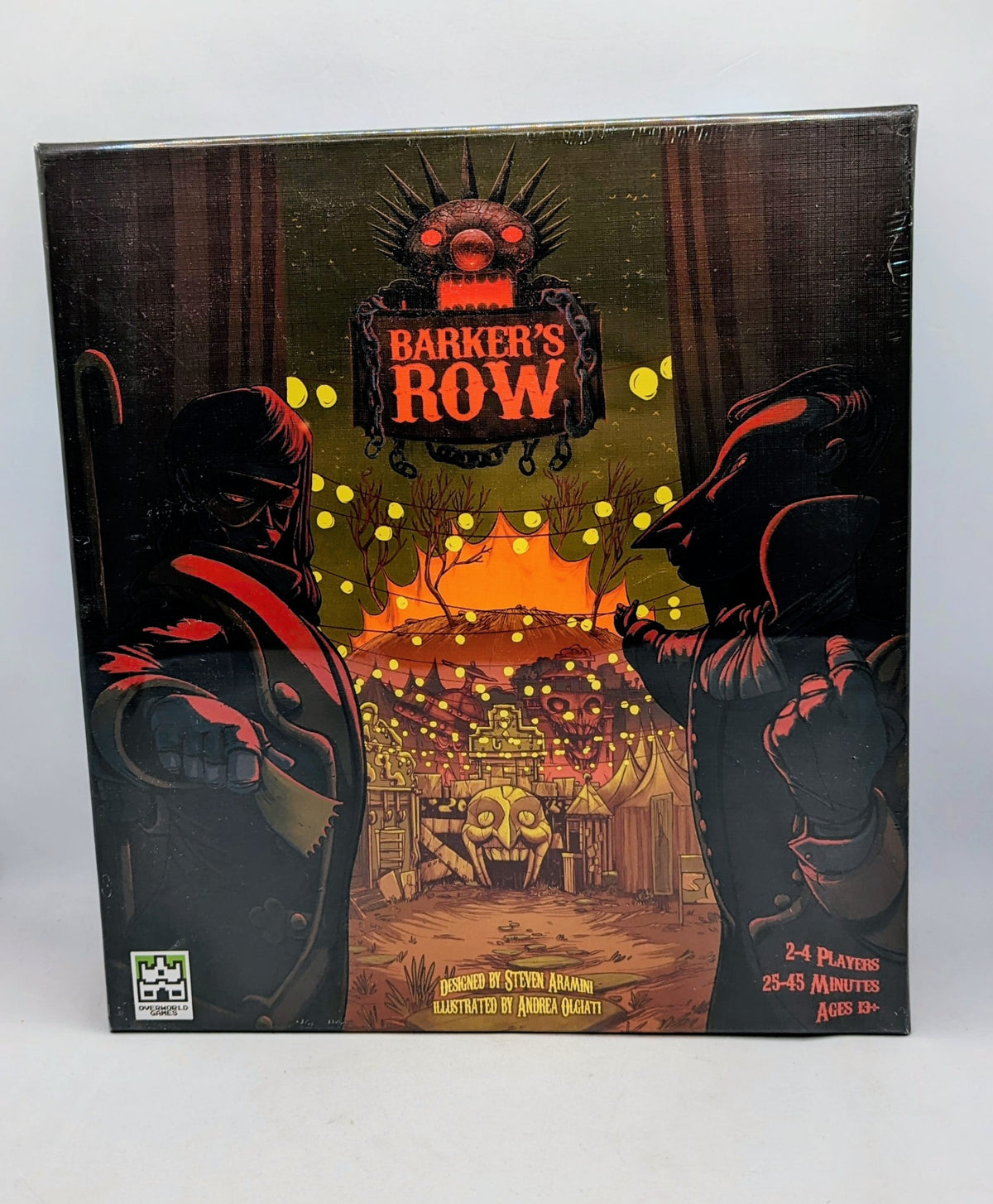 2017 Overworld Games Barker's Row Board Game