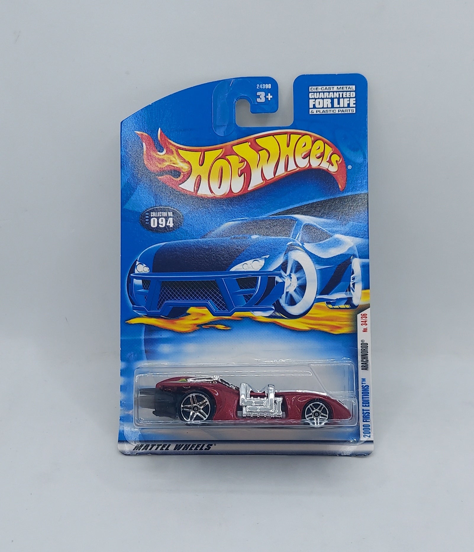 2000 Hot Wheels 2000 First Edition Arachnorod #094