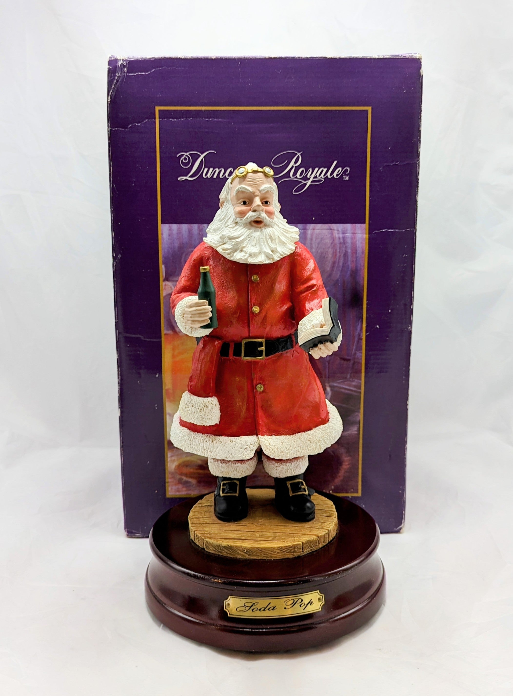 Duncan Royale Soda Pop Santa Musical Figurine 1057/10000